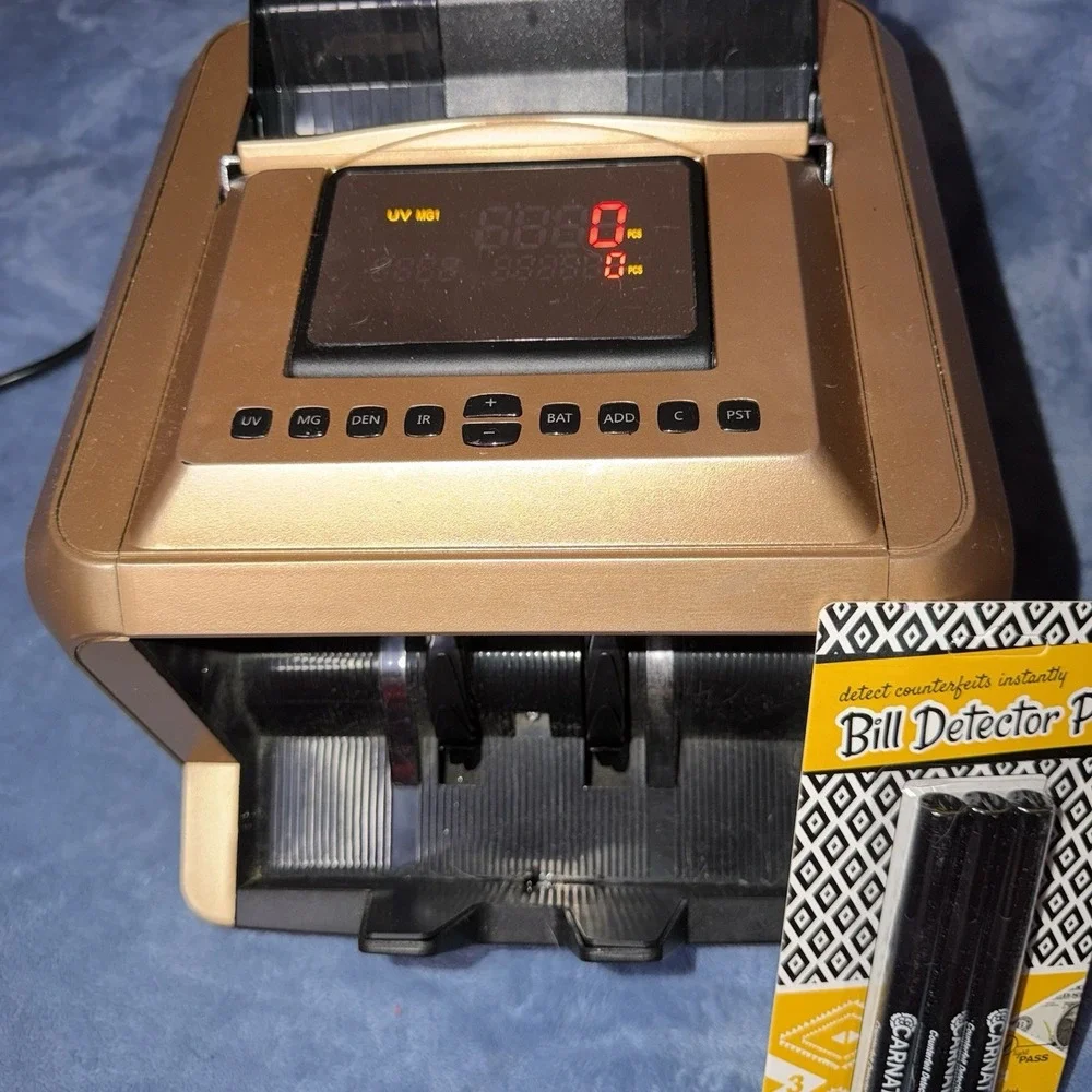 Money Counter Model Hr-3800 And Markers‎